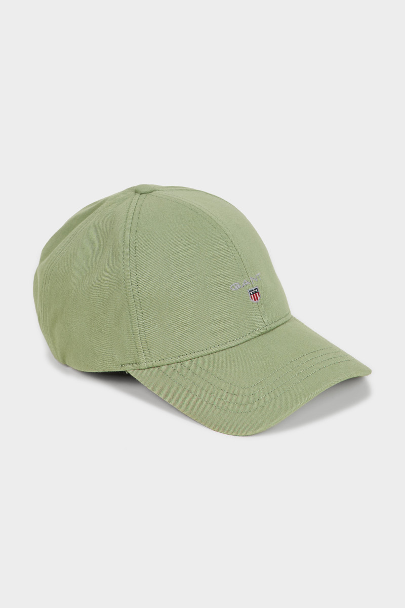 Gorra curva azul marino ajustable Shield Cotton Twill Marine de Gant