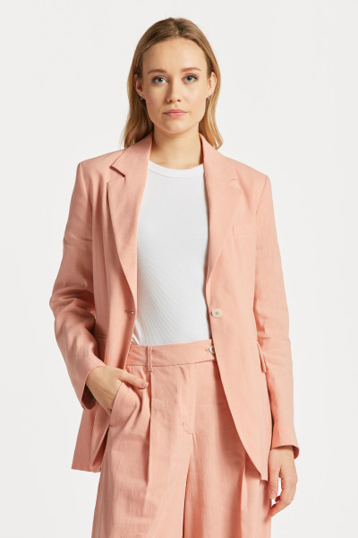 SAKO GANT REG STRETCH LINEN BLAZER - Fotografia č. 1