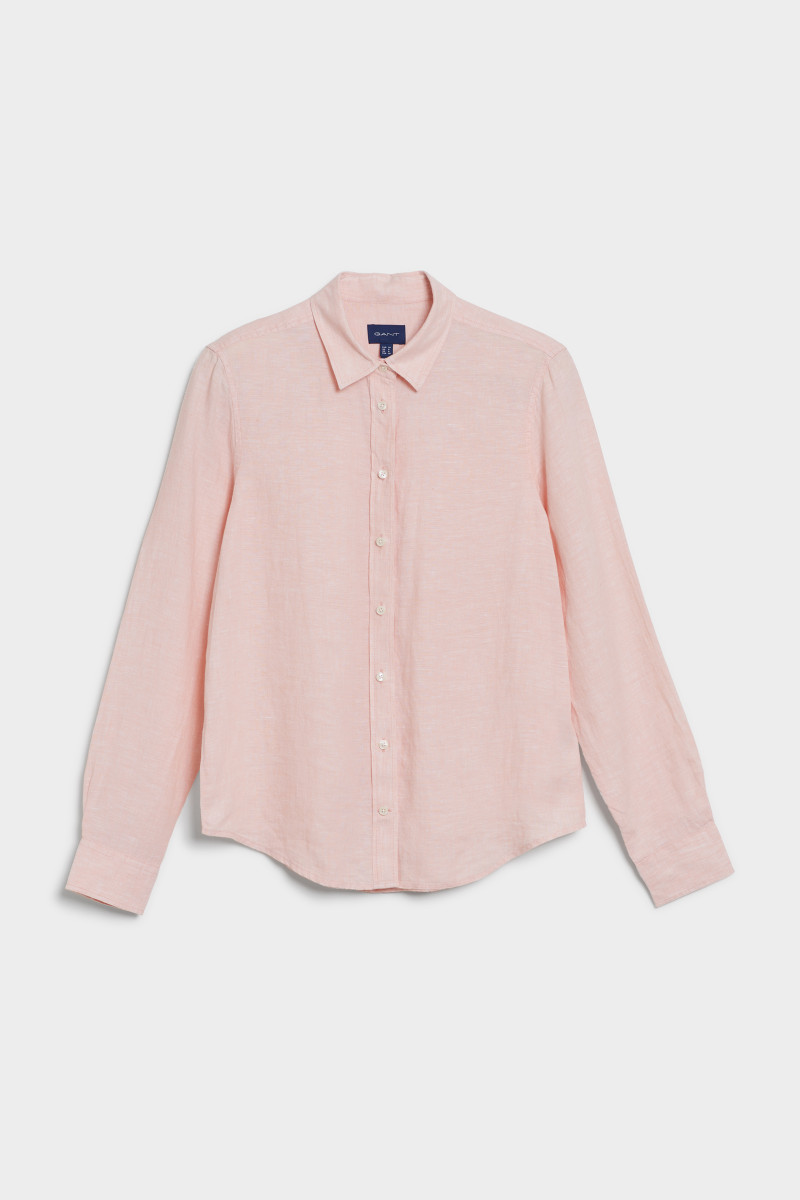 GANT CHECKED SHIRT - Camicia - ruby red/rosso