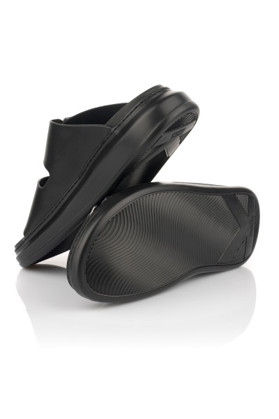 PANTOFLE KARL LAGERFELD DOUBLE BUCKLE KARL - Fotografie č. 4