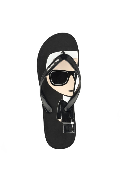 ŽABKY KARL LAGERFELD KARL IKONIC THONG - Fotografie č. 7