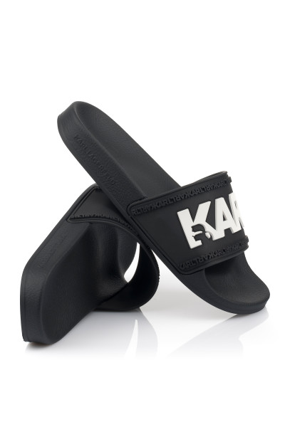 PAPUCS KARL LAGERFELD KARL LOGO SLIDE - Kép 1