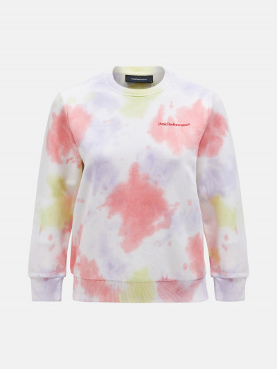 MIKINA PEAK PERFORMANCE W TIE DYE CREW - Fotografie č. 1
