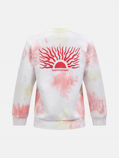 MIKINA PEAK PERFORMANCE W TIE DYE CREW - Fotografie č. 3