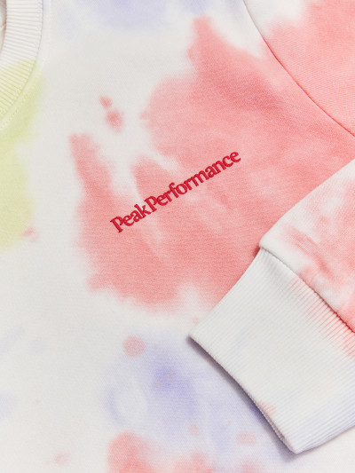 MIKINA PEAK PERFORMANCE W TIE DYE CREW - Fotografie č. 4