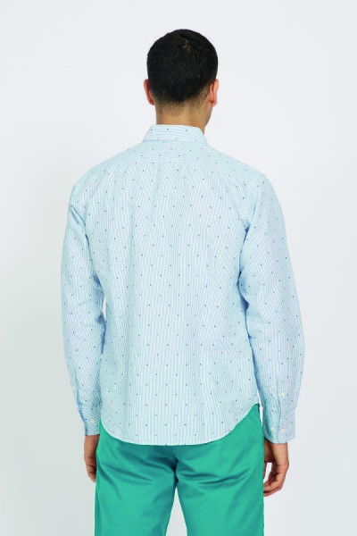 KOŠILE LA MARTINA MAN SHIRT L/S STRIPED POPELINE - Fotografie č. 3