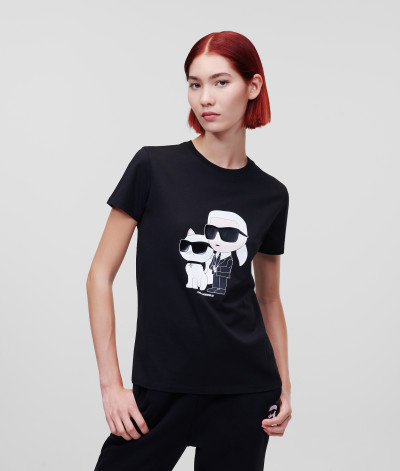 TRIČKO KARL LAGERFELD IKONIK 2.0 T-SHIRT - Fotografia č. 1