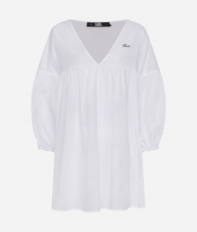 RUHA KARL LAGERFELD KARL DNA SHORT BEACH DRESS - Kép 6