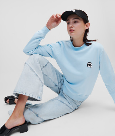 DŽÍNSY KARL LAGERFELD WIDE LEG DENIM PANTS - Fotografia č. 4