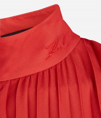 OVERÁL KARL LAGERFELD PLEATED OMBRE JUMPSUIT - Kép 9