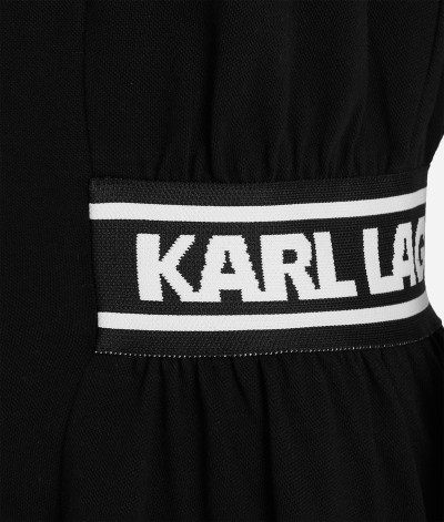 ŠATY KARL LAGERFELD PIQUE POLO DRESS - Fotografia č. 8