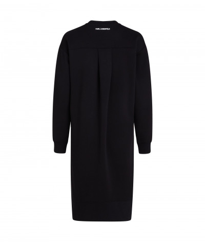 ŠATY KARL LAGERFELD HOTFIX LOGO SWEATDRESS - Fotografia č. 2