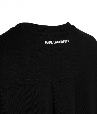 ŠATY KARL LAGERFELD HOTFIX LOGO SWEATDRESS - Fotografia č. 3