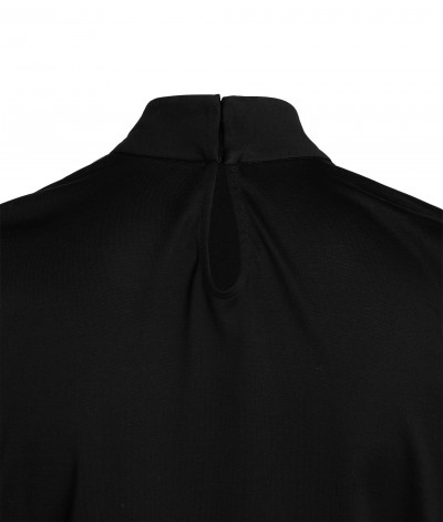 ŠATY KARL LAGERFELD WRAP JERSEY DRESS - Fotografie č. 3