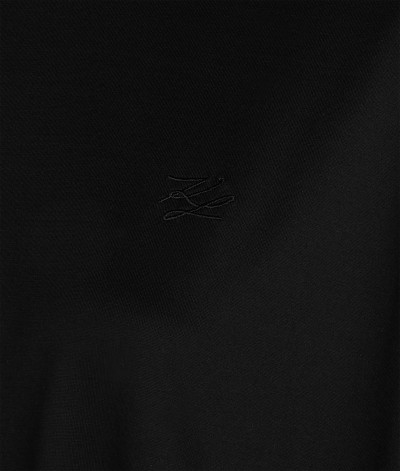 ŠATY KARL LAGERFELD WRAP JERSEY DRESS - Fotografie č. 4