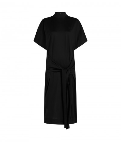 ŠATY KARL LAGERFELD WRAP JERSEY DRESS - Fotografie č. 1