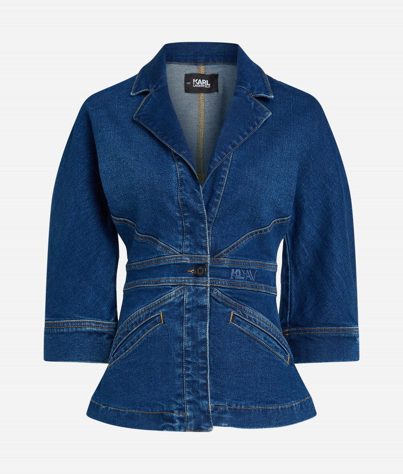 Tailored denim jacket hotsell