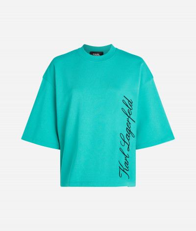 MIKINA KARL LAGERFELD HOTEL KARL SSLV SWEATSHIRT - Fotografie č. 6