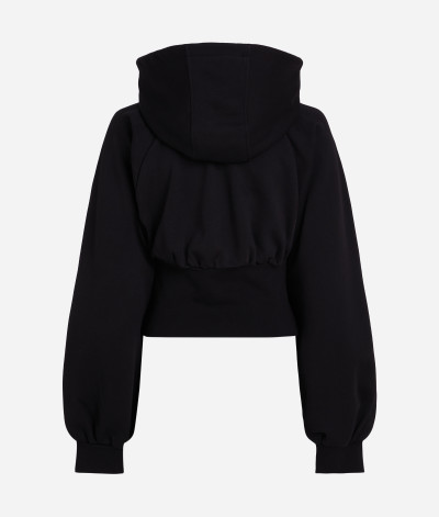 MIKINA KARL LAGERFELD PUFFY SLEEVE HOODIE - Fotografie č. 3