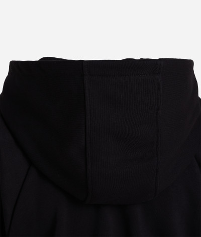 MIKINA KARL LAGERFELD PUFFY SLEEVE HOODIE - Fotografie č. 8