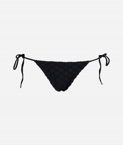PLAVKY KARL LAGERFELD KL MONOGRAM STRING BOTTOMS - Fotografia č. 1