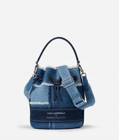 KABELKA KARL LAGERFELD KLXAV BUCKET BAG DENIM - Fotografie č. 1