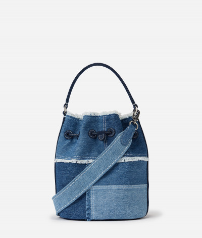 KABELKA KARL LAGERFELD KLXAV BUCKET BAG DENIM - Fotografie č. 2