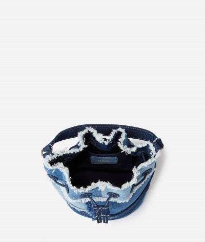 KABELKA KARL LAGERFELD KLXAV BUCKET BAG DENIM - Fotografie č. 3