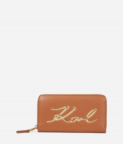 PENĚŽENKA KARL LAGERFELD K/SIGNATURE CONTINENTAL WALLET - Fotografie č. 2