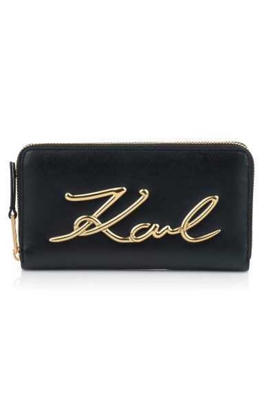 PEŇAŽENKA KARL LAGERFELD K/SIGNATURE CONTINENTAL WALLET - Fotografia č. 1