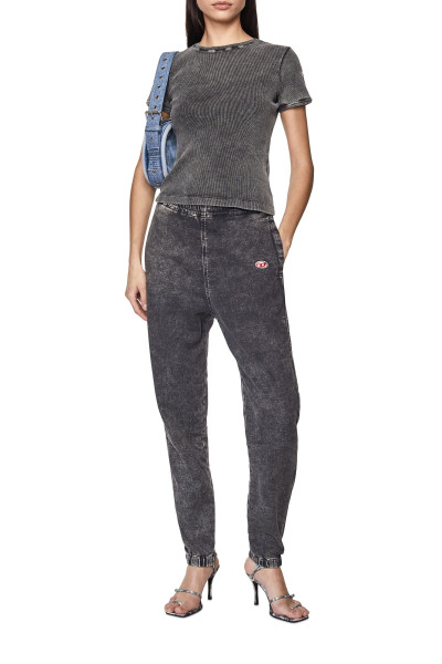 DŽÍNSY DIESEL D-LAB-NE SWEAT JEANS - Fotografia č. 4