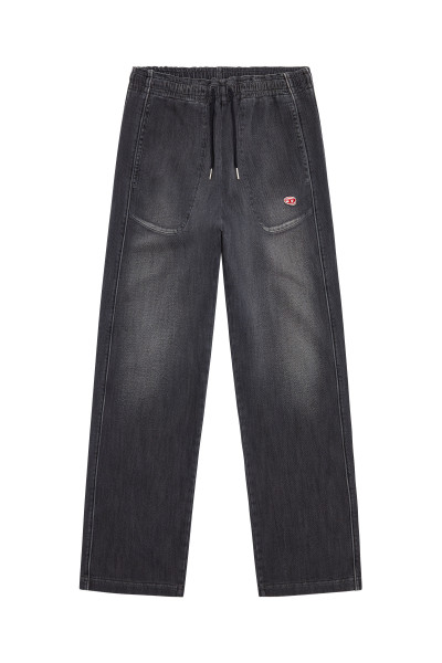 DŽÍNSY DIESEL D-MARTIANS-NE SWEAT JEANS - Fotografia č. 6