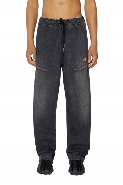 DŽÍNSY DIESEL D-MARTIANS-NE SWEAT JEANS - Fotografia č. 2