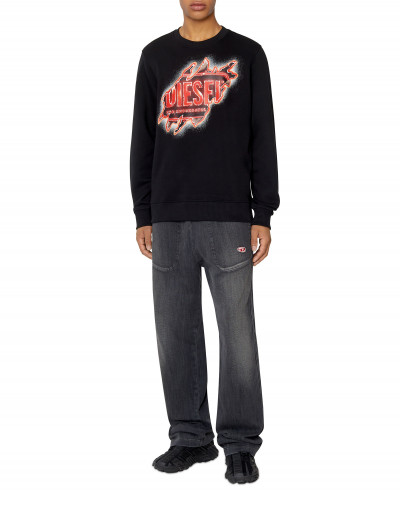 DŽÍNSY DIESEL D-MARTIANS-NE SWEAT JEANS - Fotografia č. 1