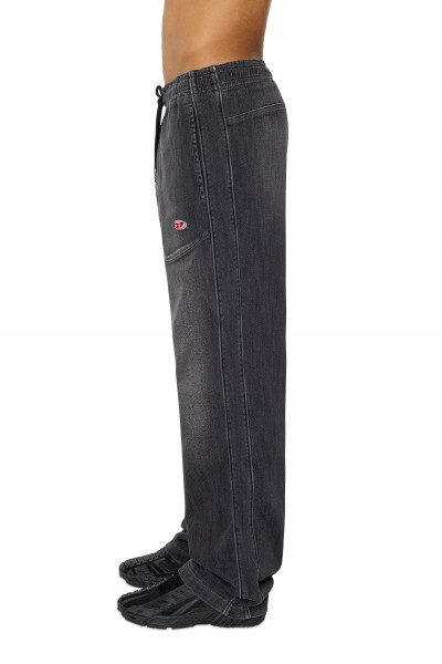 DŽÍNSY DIESEL D-MARTIANS-NE SWEAT JEANS - Fotografia č. 3