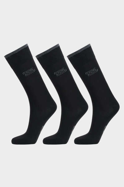 PONOŽKY 3-PACK CAMEL ACTIVE BASIC SOCKS 3ER GREY MEL 39-42 - Fotografie č. 1