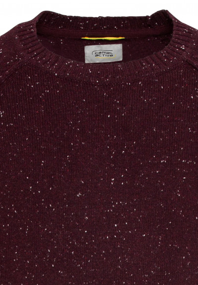SVETER CAMEL ACTIVE KNIT 1/1 CREWNECK - Fotografia č. 3