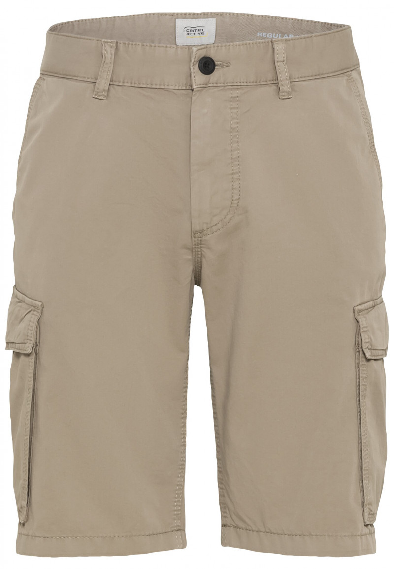 Camel Active Shorts Cargo Uomo - Pantaloni Corti In Cotone, Tasche E Ricami, Vestibilità Normale - 5