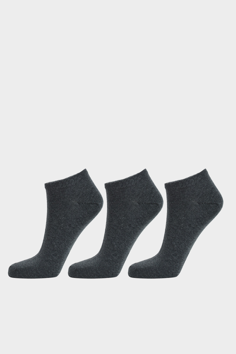 Camel Active Sneaker Socks 3er Pack – No-Show Socken Schwarz, Größe 43-46, Für Sommer Und Sneaker