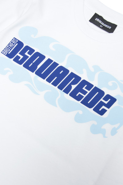 PÓLÓ DSQUARED  SLOUCH FIT T-SHIRT - Kép 3