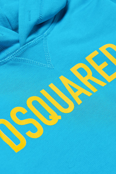 MIKINA DSQUARED  SLOUCH FIT-ECO SWEAT-SHIRT - Fotografia č. 3