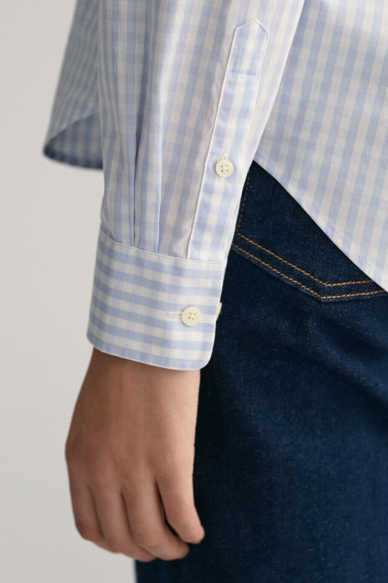 GANT Reg Poplin Women's Gingham Shirt