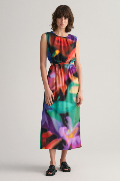 ŠATY GANT FLORAL PRINT SLEEVELESS DRESS - Fotografia č. 1