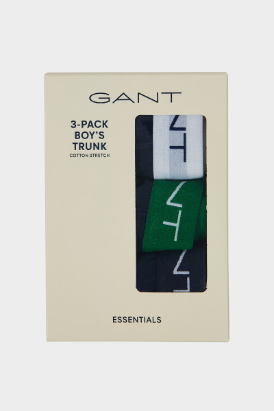 CHLAPECKÉ SPODNÍ PRÁDLO GANT TRUNK SOLIDS 3-PACK - Fotografie č. 4