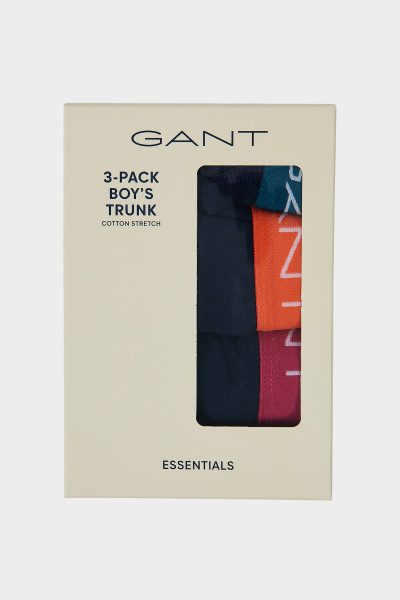 CHLAPECKÉ SPODNÍ PRÁDLO GANT TRUNK SOLIDS 3-PACK - Fotografie č. 4