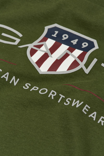 PÓLÓ GANT ARCHIVE SHIELD SS T-SHIRT - Kép 3