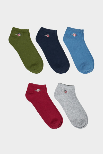 PONOŽKY GANT SHIELD SNEAKER SOCKS 5-PACK - Fotografia č. 2