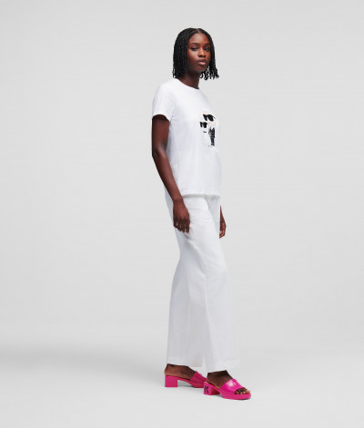 TRIČKO KARL LAGERFELD IKONIK 2.0 T-SHIRT - Fotografia č. 3