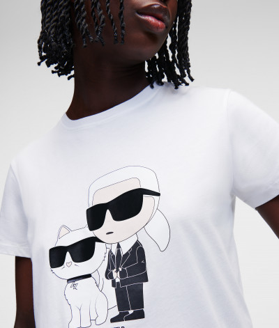 TRIČKO KARL LAGERFELD IKONIK 2.0 T-SHIRT - Fotografia č. 5
