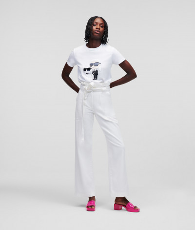 TRIČKO KARL LAGERFELD IKONIK 2.0 T-SHIRT - Fotografia č. 2